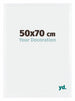 Catania MDF Fotokader 50x70cm Wit Maat | Yourdecoration.be