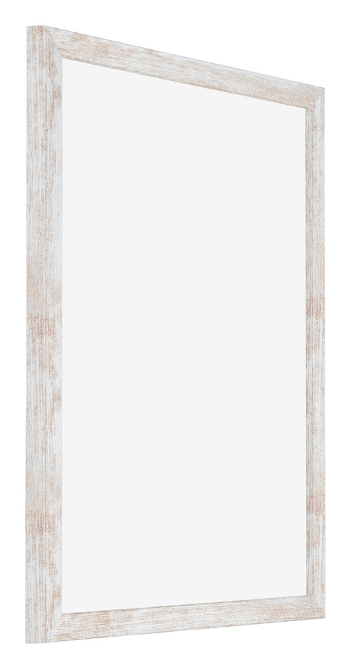 Catania MDF Fotokader 60x70cm White Wash Voorzijde Schuin | Yourdecoration.be