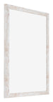Catania MDF Fotokader 60x70cm White Wash Voorzijde Schuin | Yourdecoration.be