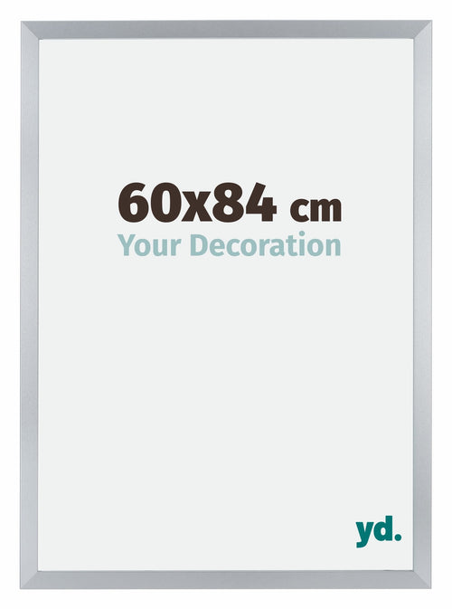 Catania MDF Fotokader 60x84cm Zilver Maat | Yourdecoration.be