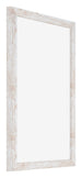 Catania MDF Fotokader 61x91 5cm White Wash Voorzijde Schuin | Yourdecoration.be