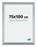 Catania MDF Fotokader 75x100cm Zilver Maat | Yourdecoration.be