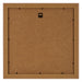 Como MDF Fotokader 20x20cm Notenhout Licht Achterzijde | Yourdecoration.be
