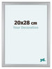 Como MDF Fotokader 20x28cm Zilver Mat Voorzijde Maat | Yourdecoration.be