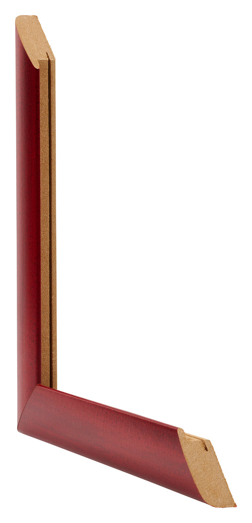 Como MDF Fotokader 24x30cm Wijnrood Geveegd Doorsnede | Yourdecoration.be