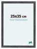 Como MDF Fotokader 25x35cm Grijs Geveegd Voorzijde Maat | Yourdecoration.be