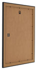 Como MDF Fotokader 28x35cm Zwart Houtnerf Achterzijde Schuin | Yourdecoration.be