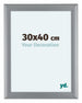 Como MDF Fotokader 30x40cm Zilver Mat Voorzijde Maat | Yourdecoration.be