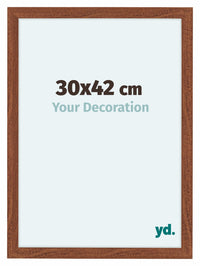 Como MDF Fotokader 30x42cm Notenboom Voorzijde Maat | Yourdecoration.be