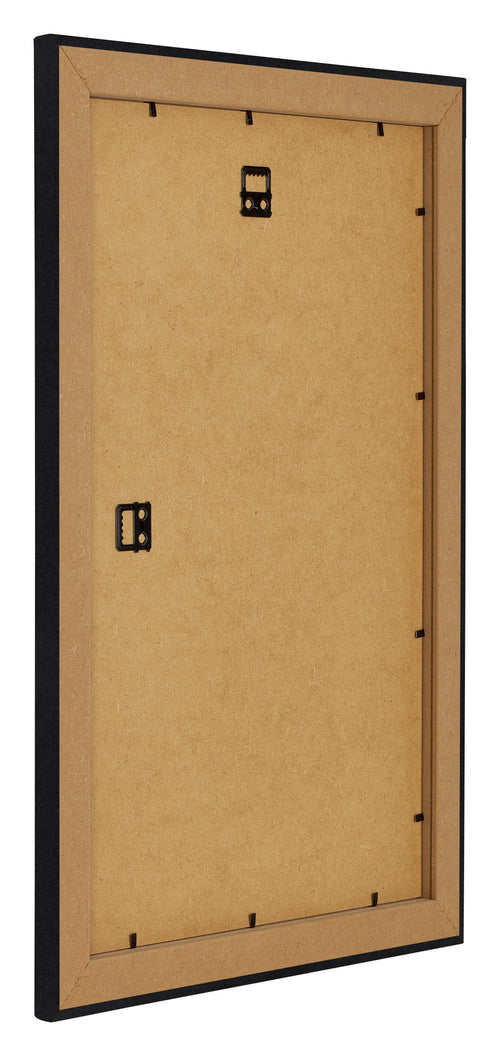 Como MDF Fotokader 30x45cm Zwart Mat Achterzijde Schuin | Yourdecoration.be