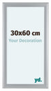 Como MDF Fotokader 30x60cm Zilver Mat Voorzijde Maat | Yourdecoration.be
