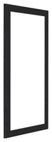Como MDF Fotokader 30x60cm Zwart Houtnerf Voorzijde Schuin | Yourdecoration.be