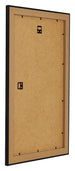 Como MDF Fotokader 33x48cm Zwart Mat Achterzijde Schuin | Yourdecoration.be
