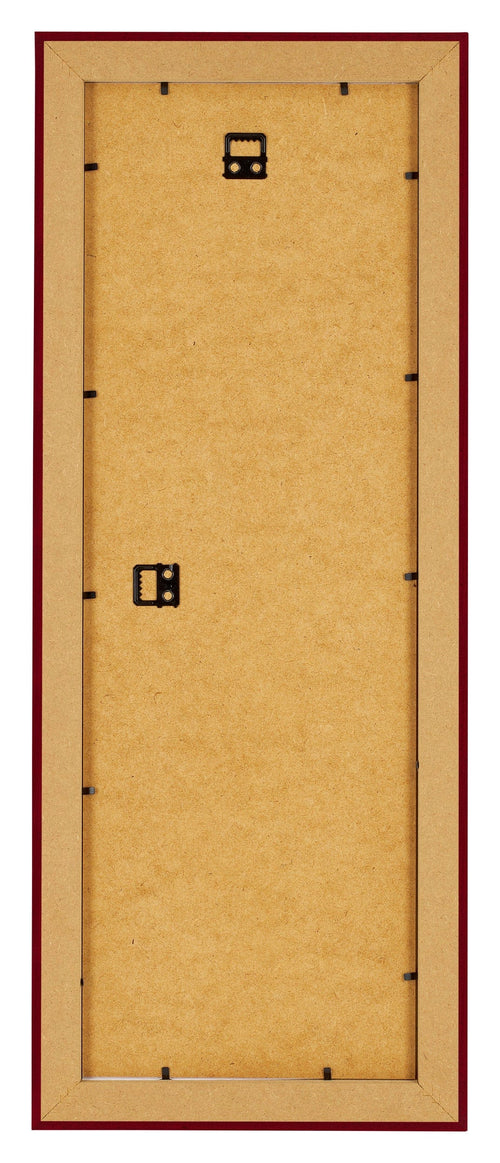 Como MDF Fotokader 33x98cm Wijnrood Geveegd Achterzijde | Yourdecoration.be