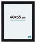 Como MDF Fotokader 40x55cm Zwart Hoogglans Voorzijde Maat | Yourdecoration.be