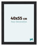 Como MDF Fotokader 40x55cm Zwart Houtnerf Voorzijde Maat | Yourdecoration.be