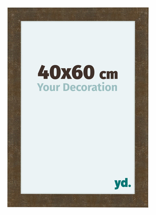 Como MDF Fotokader 40x60cm Goud Antiek Voorzijde Maat | Yourdecoration.be