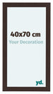 Como MDF Fotokader 40x70cm Eiken Donker Voorzijde Maat | Yourdecoration.be