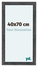 Como MDF Fotokader 40x70cm Grijs Geveegd Voorzijde Maat | Yourdecoration.be