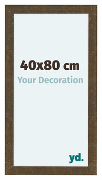 Como MDF Fotokader 40x80cm Goud Antiek Voorzijde Maat | Yourdecoration.be