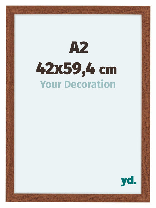 Como MDF Fotokader 42x59 4cm A2 Notenboom Voorzijde Maat | Yourdecoration.be