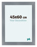 Como MDF Fotokader 45x60cm Aluminium Geborsteld Voorzijde Maat | Yourdecoration.be