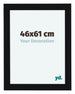 Como MDF Fotokader 46x61cm Zwart Hoogglans Voorzijde Maat | Yourdecoration.be