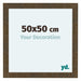 Como MDF Fotokader 50x50cm Goud Antiek Voorzijde Maat | Yourdecoration.be