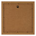 Como MDF Fotokader 50x50cm Notenhout Licht Achterzijde | Yourdecoration.be