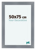 Como MDF Fotokader 50x75cm Aluminium Geborsteld Voorzijde Maat | Yourdecoration.be