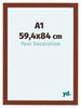 Como MDF Fotokader 59 4x84cm A1 Kersen Voorzijde Maat | Yourdecoration.be
