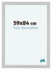 Como MDF Fotokader 59x84cm Wit Hoogglans Voorzijde Maat | Yourdecoration.be