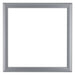 Como MDF Fotokader 60x60cm Zilver Mat Voorzijde | Yourdecoration.be