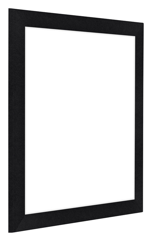 Como MDF Fotokader 60x60cm Zwart Mat Voorzijde Schuin | Yourdecoration.be