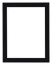 Como MDF Fotokader 60x80cm Zwart Hoogglans Voorzijde | Yourdecoration.be