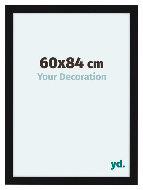Como MDF Fotokader 60x84cm Zwart Hoogglans Voorzijde Maat | Yourdecoration.be