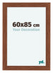 Como MDF Fotokader 60x85cm Walnoot Voorzijde Maat | Yourdecoration.be