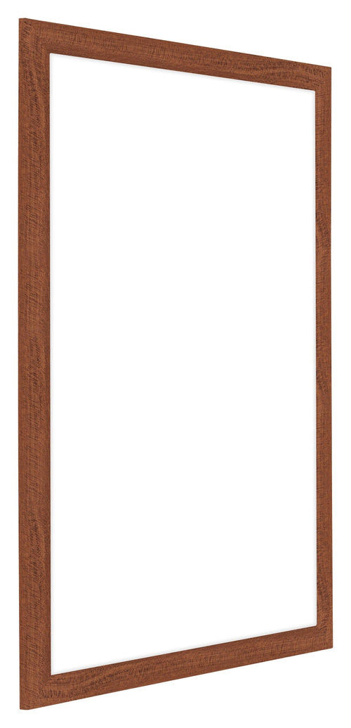 Como MDF Fotokader 68x98cm Walnoot Voorzijde Schuin | Yourdecoration.be
