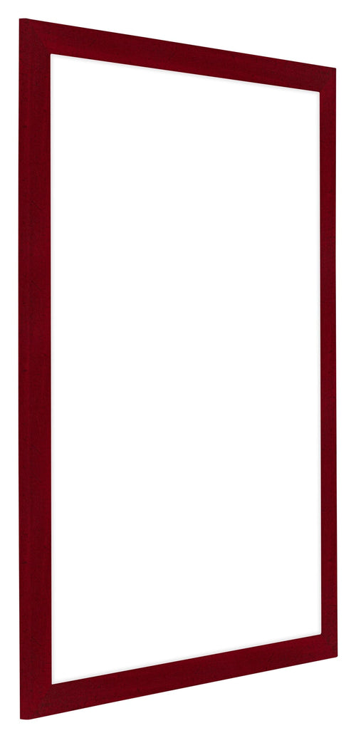 Como MDF Fotokader 68x98cm Wijnrood Geveegd Voorzijde Schuin | Yourdecoration.be