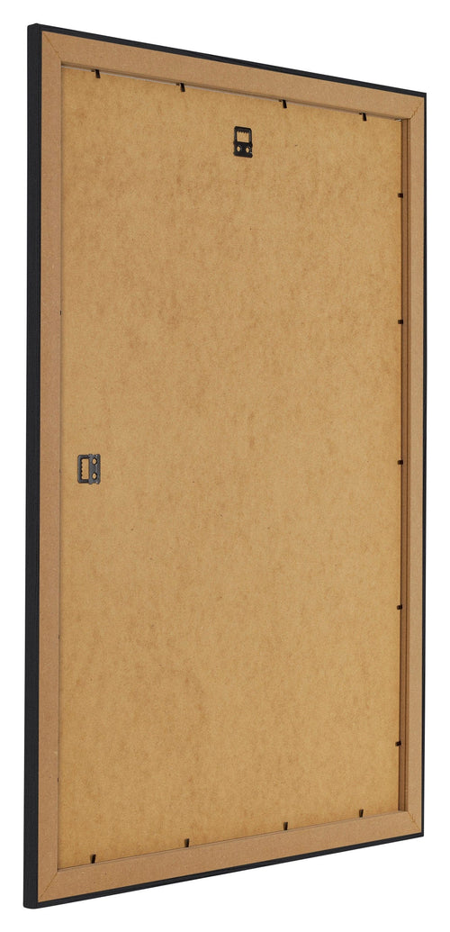 Como MDF Fotokader 68x98cm Zwart Houtnerf Achterzijde Schuin | Yourdecoration.be