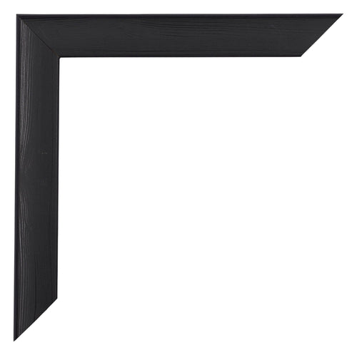 Como MDF Fotokader 68x98cm Zwart Houtnerf Hoek | Yourdecoration.be
