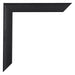 Como MDF Fotokader 68x98cm Zwart Houtnerf Hoek | Yourdecoration.be