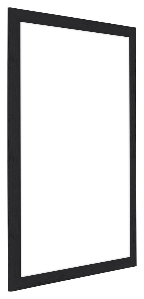 Como MDF Fotokader 68x98cm Zwart Houtnerf Voorzijde Schuin | Yourdecoration.be