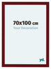 Como MDF Fotokader 70x100cm Wijnrood Geveegd Voorzijde Maat | Yourdecoration.be
