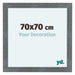 Como MDF Fotokader 70x70cm Ijzer Geveegd Voorzijde Maat | Yourdecoration.be