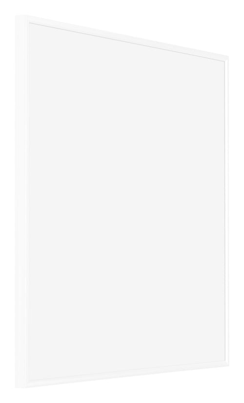 Evry Kunststof Fotokader 20x20 Wit Hoogglans Voorzijde Schuin | Yourdecoration.be