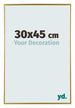 Evry Kunststof Fotokader 30x45cm Goud Voorzijde Maat | Yourdecoration.be