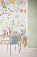 Fotobehang City Map 150x250cm Komar FLX3 063 Sfeer | Yourdecoration.be