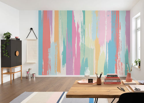 Fotobehang Color Rain 350x250cm FLX7 031 Sfeer | Yourdecoration.be