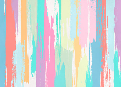 Fotobehang Color Rain 350x250cm FLX7 031 | Yourdecoration.be
